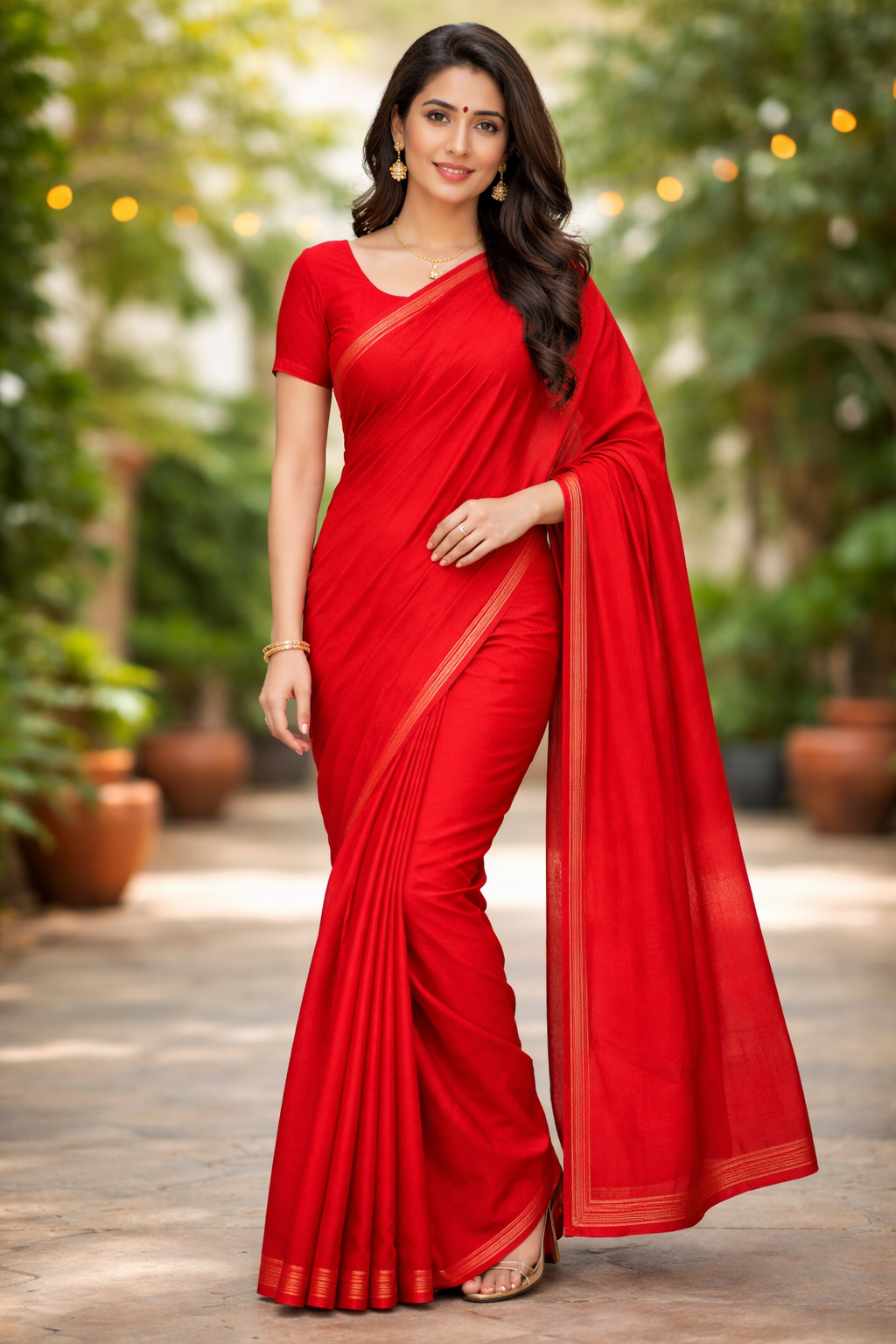 Draped in elegance, glowing with Aura ✨